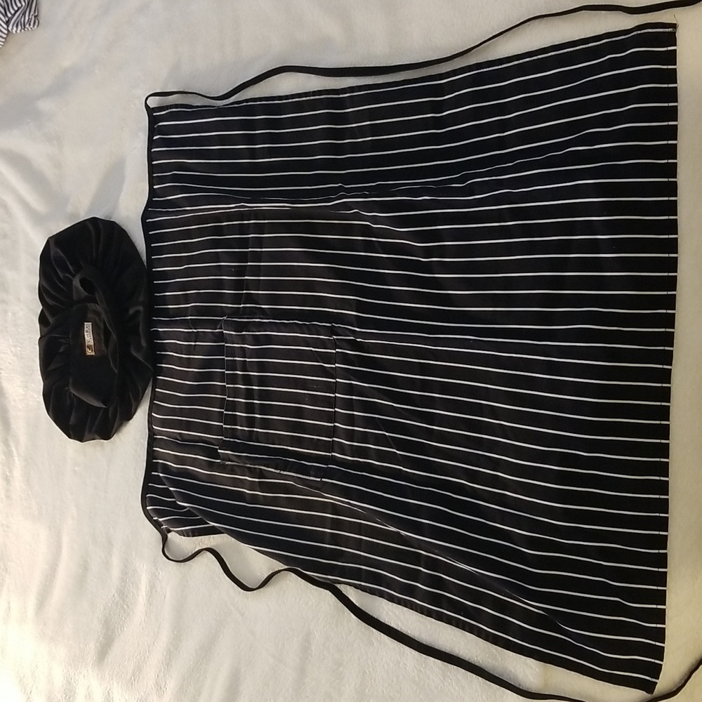 Chef Designs Apron and Hat Kitchen Uniform